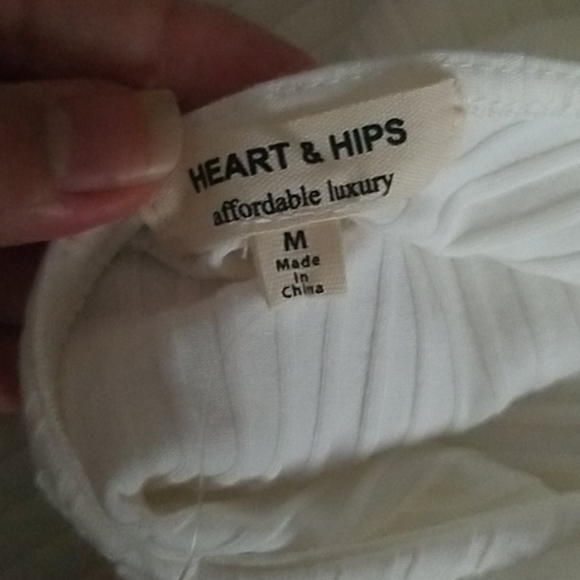 White ribbed body suit - Picture 6 of 6